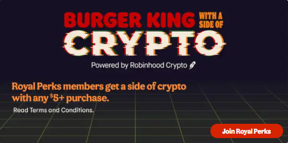 Burger King crypto